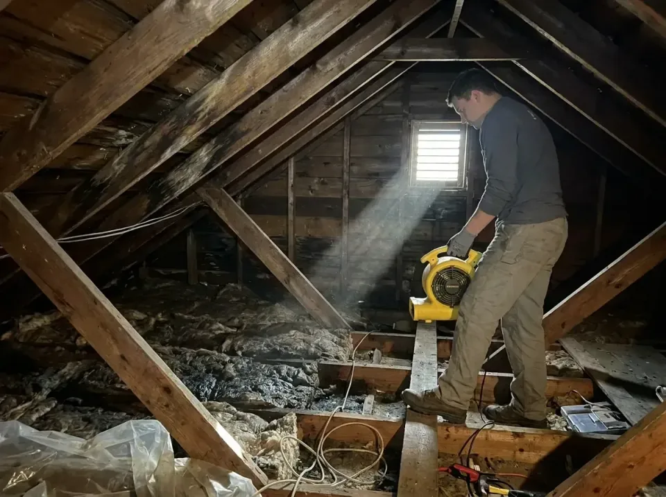 attic-water-damage-drying-proc-007 — frequently asked questions, Emergency Water Extraction & 24/7 Flood Response in Struthe…